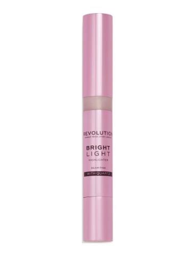 Revolution Bright Light Highlighter Beam Pink Korostus Varjostus Conto...