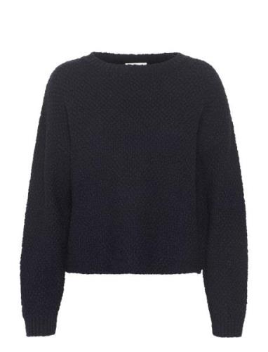 Carrymw Knit Pullover Tops Knitwear Jumpers Black My Essential Wardrob...