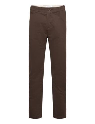 Chuck Regular Chino Twill Pants - G Bottoms Trousers Chinos Brown Know...