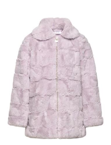 Jacket Fake Fur Takki Purple Lindex