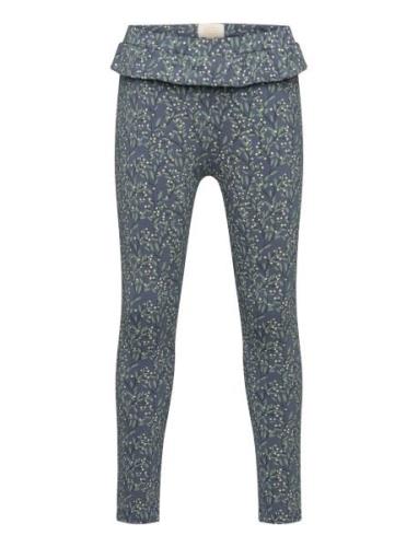 Pants Modal Bottoms Trousers Blue Creamie