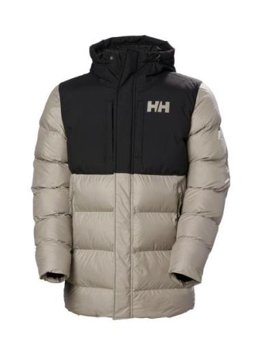 Active Puffy Long Jacket Vuorillinen Takki Topattu Takki Beige Helly H...