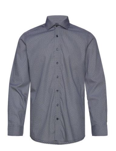 Bs Dwight Modern Fit Shirt Tops Shirts Business Navy Bruun & Stengade