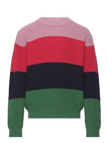 Tnlolly Knit Pullover Tops Knitwear Pullovers Multi/patterned The New