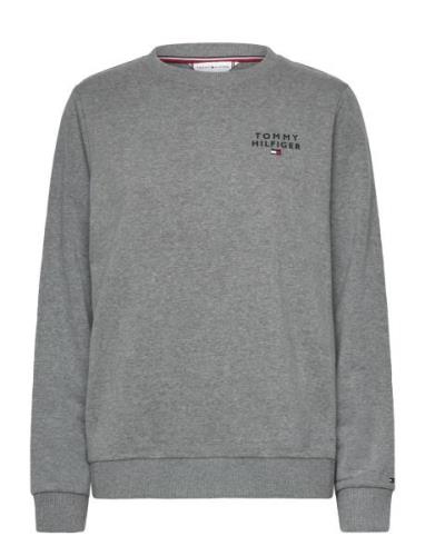 Track Top Tops Sweat-shirts & Hoodies Sweat-shirts Grey Tommy Hilfiger