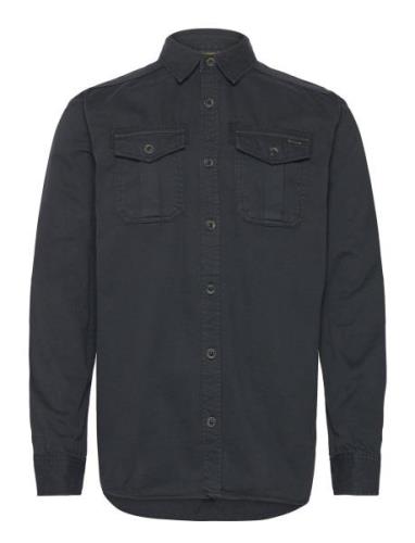 Inriccaldo Tops Shirts Casual Black INDICODE