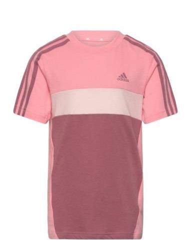 J 3S Tib T Tops T-shirts Short-sleeved Pink Adidas Sportswear