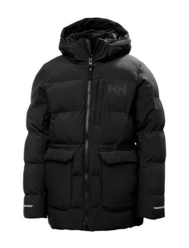 Jr Nord Puffy Parka Toppatakki Black Helly Hansen