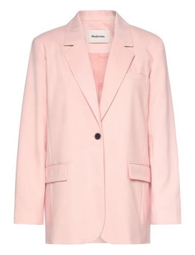 Gale Blazer Blazers Single Breasted Blazers Pink Modström