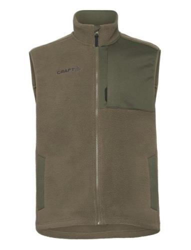 Adv Explore Pile Fleece Vest M Liivi Green Craft