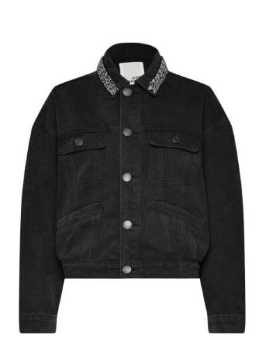 Jacket Farkkutakki Denimtakki Black Sofie Schnoor