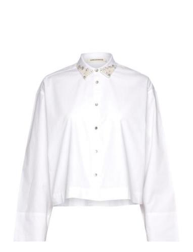 Shirt Tops Shirts Long-sleeved White Sofie Schnoor