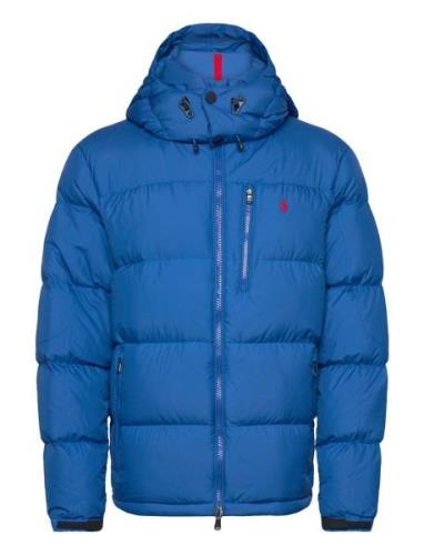 The Gorham Down Jacket Vuorillinen Takki Topattu Takki Blue Polo Ralph...