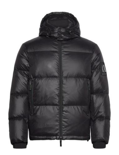 Down Jacket Villakangastakki Pitkä Takki Black Armani Exchange