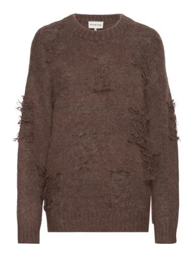 Taccu Tops Knitwear Jumpers Brown Munthe