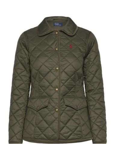 Quilted Barn Jacket Tikkitakki Khaki Green Polo Ralph Lauren