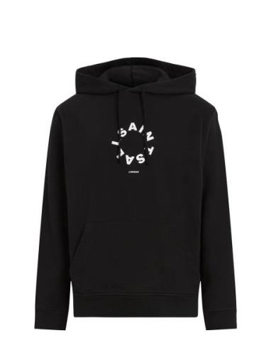 Tierra Oth Hoody Tops Sweat-shirts & Hoodies Hoodies Black AllSaints