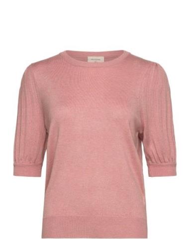 Fqjoel-Pullover Tops Knitwear Jumpers Pink FREE/QUENT