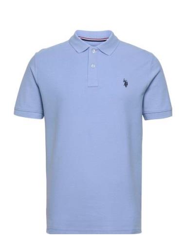 Uspa Polo Alfred Men Tops Polos Short-sleeved Blue U.S. Polo Assn.