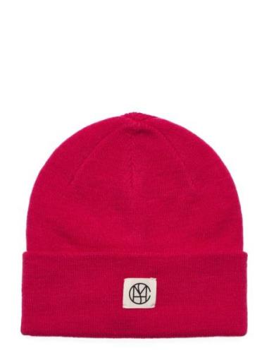 Mschmojo Icon Beanie Key Accessories Headwear Beanies Red MSCH Copenha...