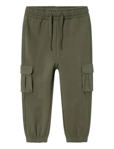 Nmmneil Nreg Sweat Pant Bru Bottoms Sweatpants Green Name It