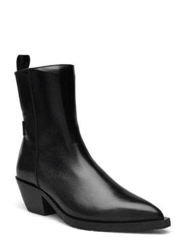 Bazely Boot Shoes Boots Ankle Boots Ankle Boots With Heel Black AllSai...