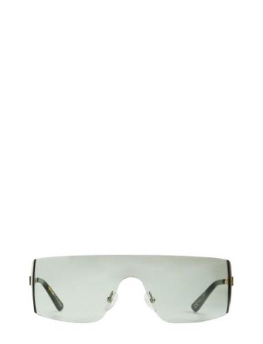 Goodfella Gold Green Neliönmuotoiset Aurinkolasit Green Corlin Eyewear