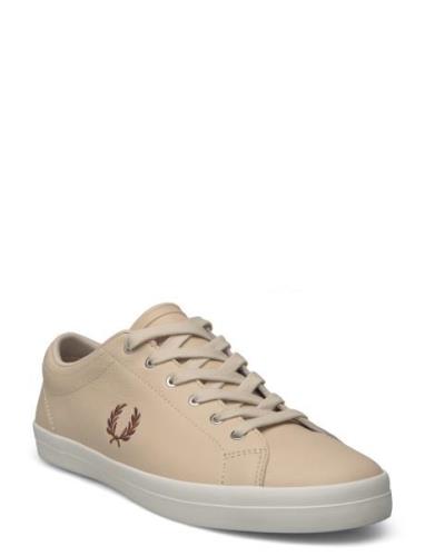 Baseline Leather Matalavartiset Sneakerit Tennarit Beige Fred Perry