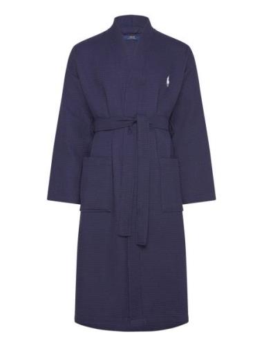 Cotton Piqué Robe Aamutakki Kylpytakki Navy Polo Ralph Lauren Underwea...