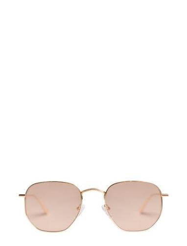 Lucca Gold Cinnamon Aurinkolasit Gold Corlin Eyewear