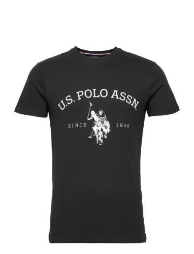 Archibald T-Shirt Tops T-shirts Short-sleeved Black U.S. Polo Assn.