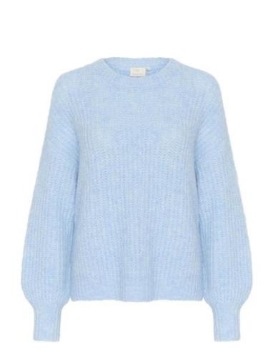 Kamichelle Pullover Tops Knitwear Jumpers Blue Kaffe