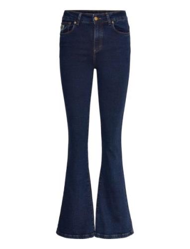 Raval 16 Bottoms Trousers Flared Blue Lois Jeans