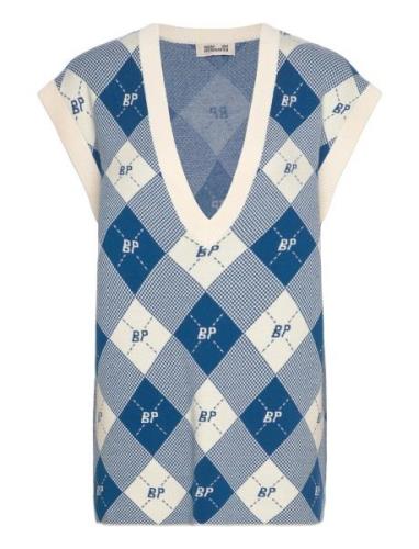 Castella Vests Knitted Vests Blue Baum Und Pferdgarten