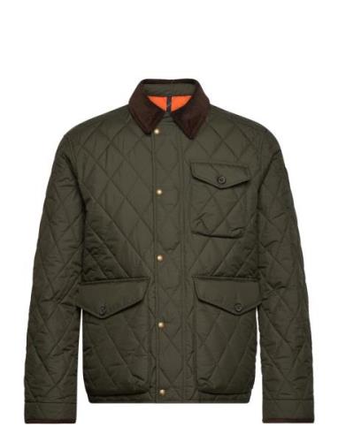 The Beaton Quilted Jacket Tikkitakki Khaki Green Polo Ralph Lauren