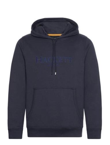 Heritage Hoody Tops Sweat-shirts & Hoodies Hoodies Navy Hackett London