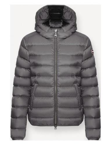 Ladies Down Jacket Vuorillinen Takki Topattu Takki Grey Colmar