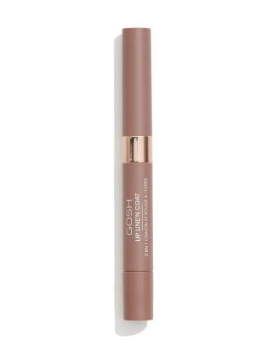 Gosh Lip Line'n Coat Huulikynä Meikki Nude GOSH COPENHAGEN