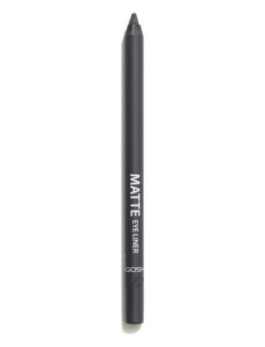 Gosh Matte Eye Liner Eyeliner Rajauskynä Meikki Nude GOSH COPENHAGEN