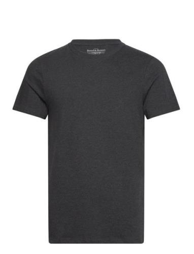 Crew-Neck Regular Tops T-shirts Short-sleeved Grey Bread & Boxers