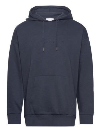 Over D Brand Carrier Hoodie Tops Sweat-shirts & Hoodies Hoodies Navy L...