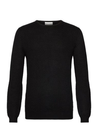 Bs Irving Regular Fit Knitwear Tops Knitwear Round Necks Black Bruun &...