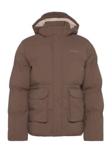 Montreal Puffer Jacket Vuorillinen Takki Topattu Takki Beige Les Deux