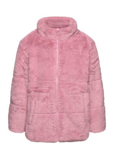 Nkfmila Faux Fur Jacket Pb Takki Pink Name It