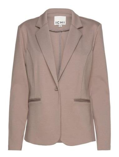 Ihkate Bl Blazers Single Breasted Blazers Beige ICHI