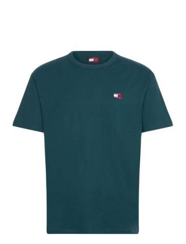 Tjm Reg Badge Tee Ext Tops T-shirts Short-sleeved Navy Tommy Jeans