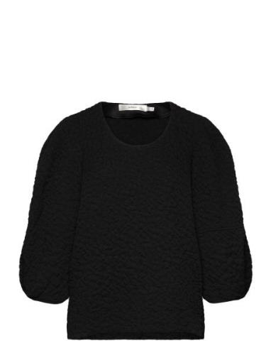 Mellyiw Blouse Tops Blouses Long-sleeved Black InWear