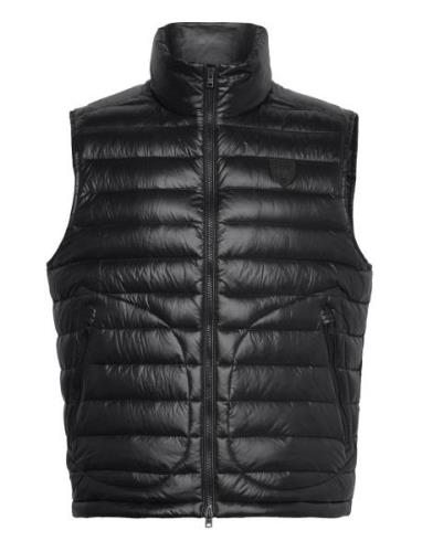 Glossed Down Vest Liivi Black Polo Ralph Lauren