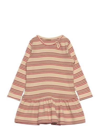 Dress L/S Modal Striped Dresses & Skirts Dresses Casual Dresses Long-s...