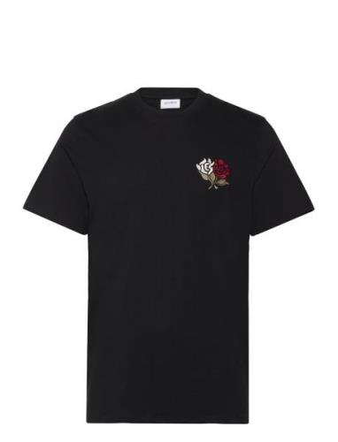 Felipe T-Shirt Tops T-shirts Short-sleeved Black Les Deux